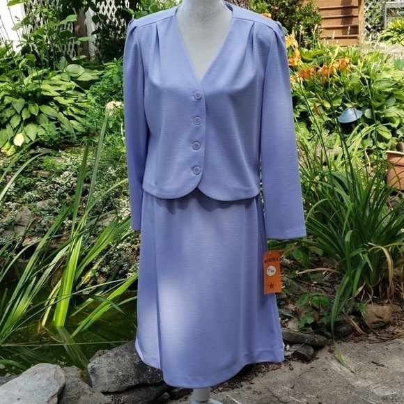 Vintage Nikki 2 Piece Dress Suit 11/12 NWT Deadstock USA - Picture 15 of 16